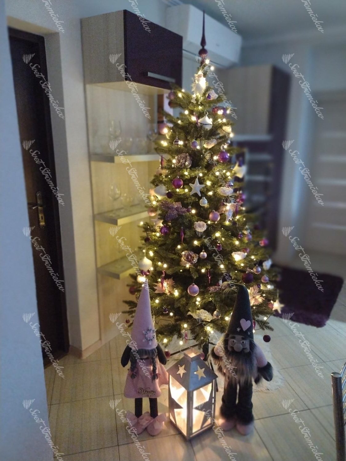 Künstlicher Weihnachtsbaum 3D Alpenfichte 180cm