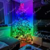 Bunte LED-Weihnachtsbeleuchtung Twinkly für den Weihnachtsbaum