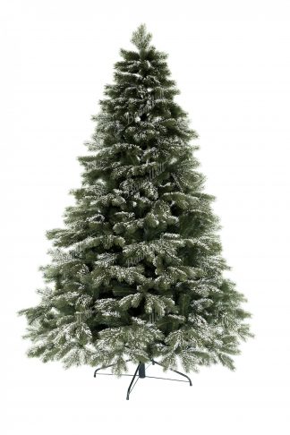 Künstlicher Weihnachtsbaum 3D Tränen-Kiefer mit Kunstschnee