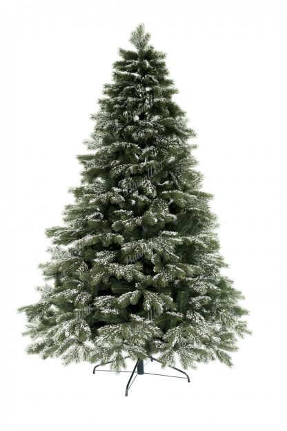 Künstlicher Weihnachtsbaum 3D Tränen-Kiefer mit Kunstschnee