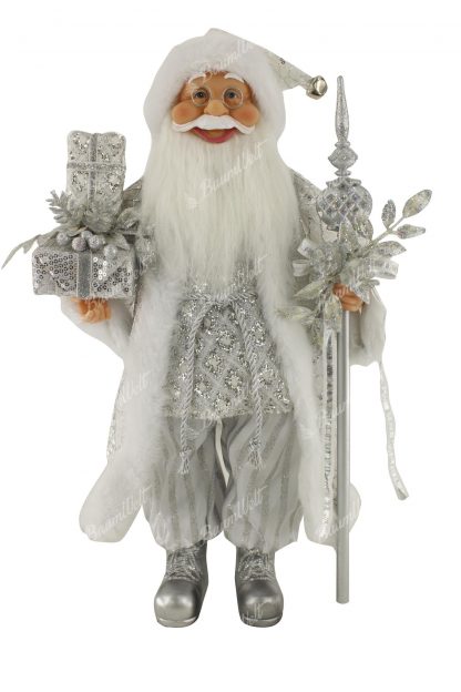 Dekoration Weihnachtsmann Eisig 46cm