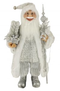 Dekoration Weihnachtsmann Eisig 60cm