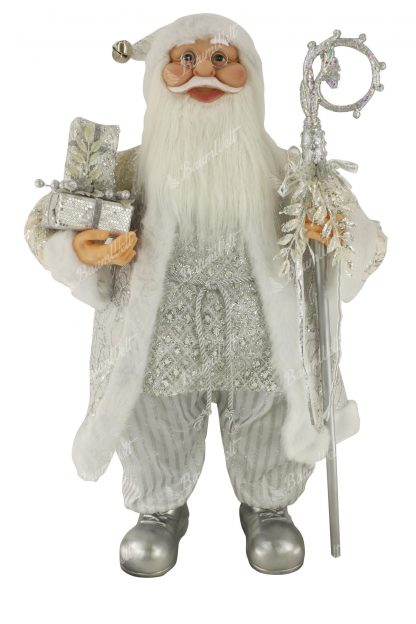Dekoration Weihnachtsmann Eisig 80cm