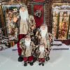 Dekoration Santa Claus creme braun