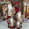 Dekoration Santa Claus creme braun