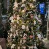 Künstlicher Weihnachtsbaum 3D Tränen-Kiefer mit Kunstschnee 210cm