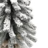 Künstlicher Weihnachtsbaum Mini Fichte Tatra schneebedeckt 60cm hat dick verschneite Zweige