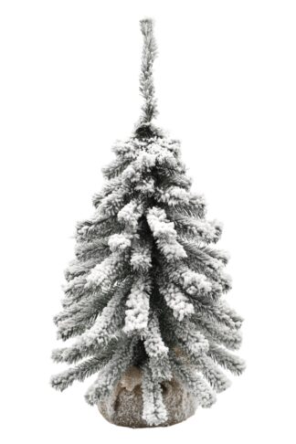 Künstlicher Weihnachtsbaum Mini Fichte Tatra schneebedeckt 60cm hat dick verschneite Zweige