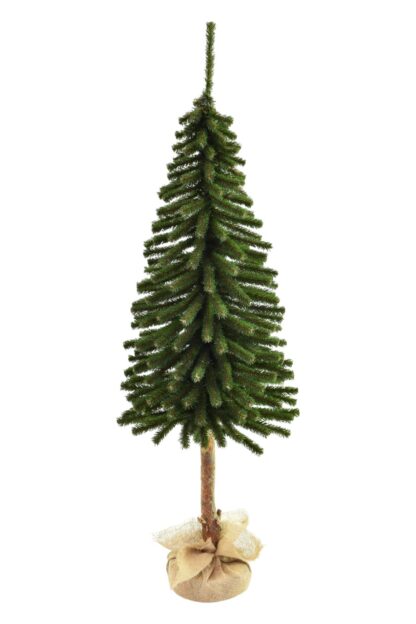 Künstlicher Weihnachtsbaum Mini Tatra Fichte auf einem Baumstumpf 130cmgrüne Zweige