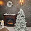 Künstlicher Weihnachtsbaum 3D Tanne Alabaster 150cm