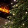 Vianočné svetlá na stromček NANO LED teplá biela na vianočnom stromčeku