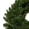 Weihnachtskranz 100% 3D Tanne Charmant 50cm, hat dichte dunkelgrüne Nadeln