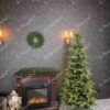 Künstlicher Weihnachtsbaum 3D Tanne Schlank 240cm 490LED