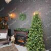 Künstlicher Weihnachtsbaum 3D Italienische Fichte schmal 210cm 350LED