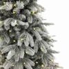 Künstlicher Weihnachtsbaum 3D Polarfichte im Topf 120cm 200LED