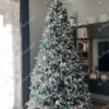 Künstlicher Weihnachtsbaum 3D Tanne Alabaster 240cm
