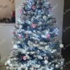 Künstlicher Weihnachtsbaum Nordische Fichte mit Kunstschnee 180cm