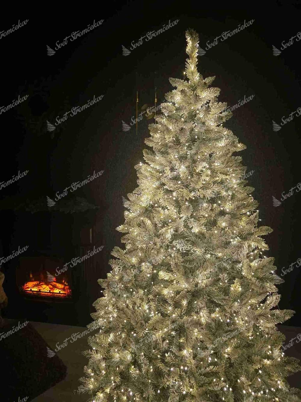 NANO LED-Weihnachtslichter für den Weihnachtsbaum in Warmweiß 24m 800LED