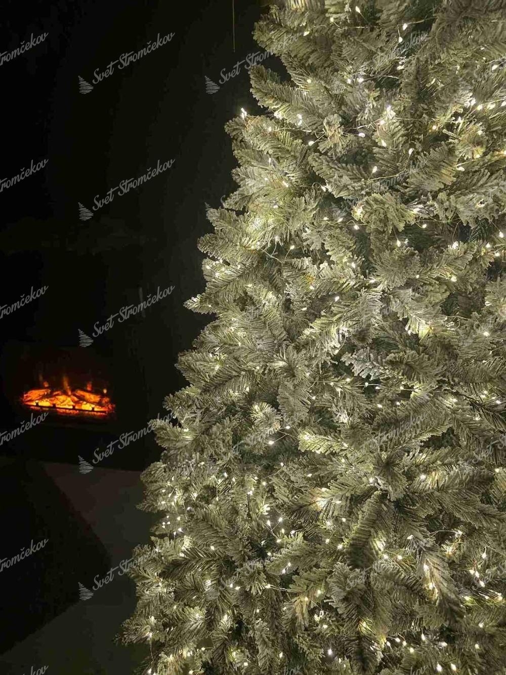 NANO LED-Weihnachtslichter für den Weihnachtsbaum in Warmweiß 24m 800LED