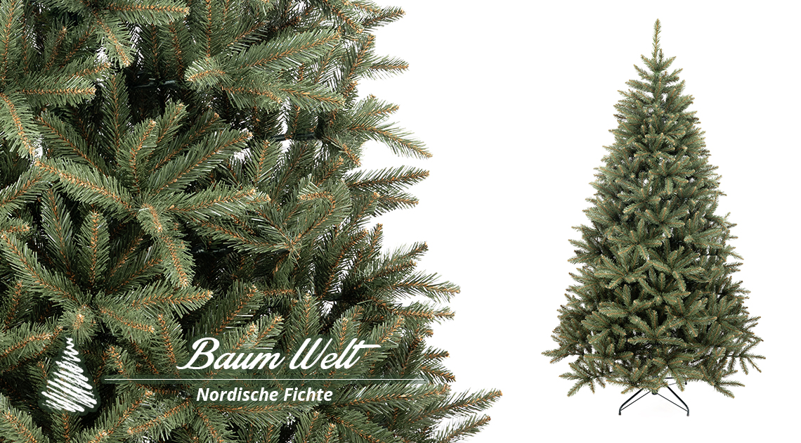 Wunderschone Hochwertiger Kunstlicher Weihnachtsbaum Ebenbild