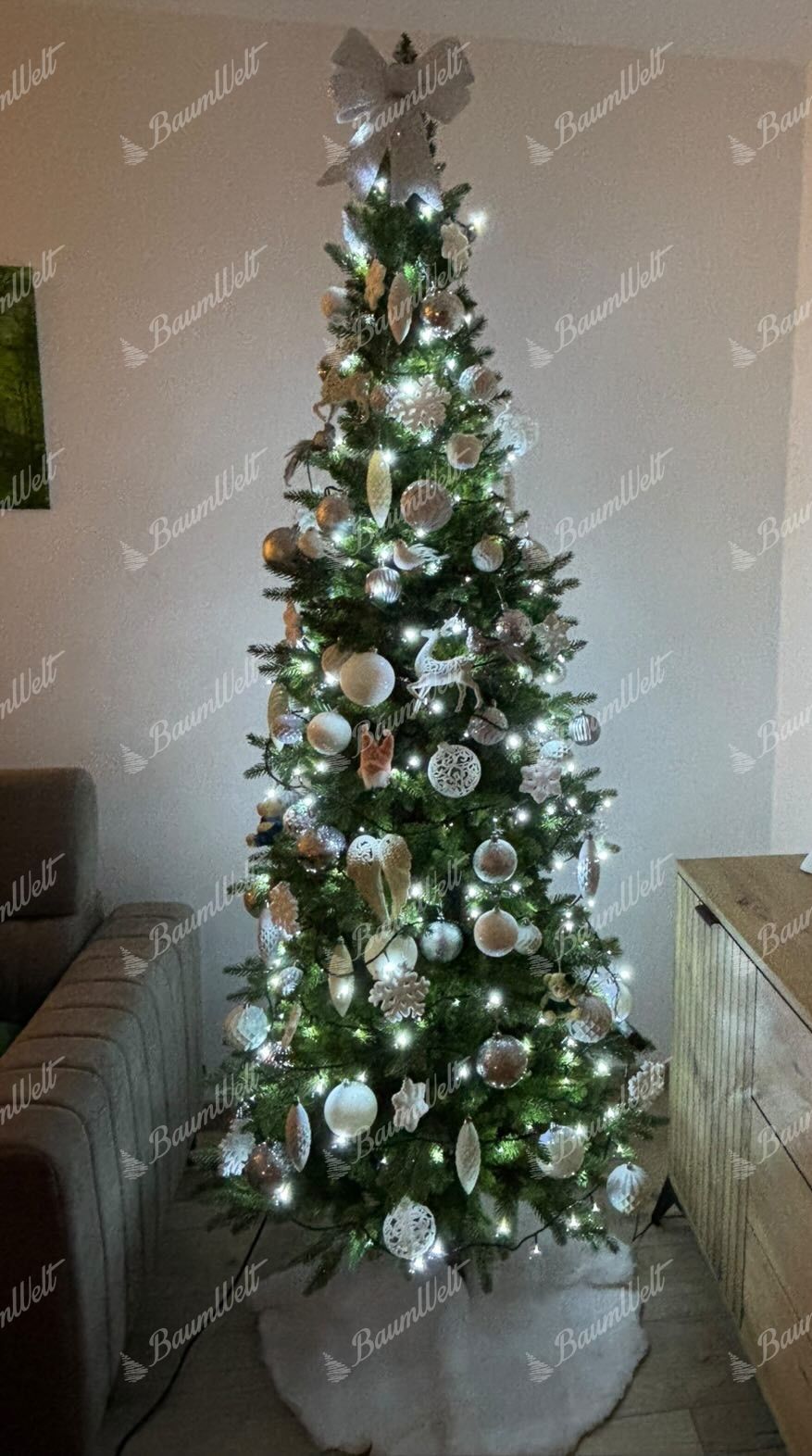 Weihnachtsbaum 3D-Rotfichte 210cm