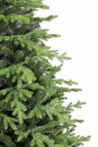 Detailansicht des Weihnachtsbaum 3D Apennin-Fichte, Die grünen Zweige des Weihnachtsbaums wirken realistisch und frisch, sodass sie kaum von echten zu unterscheiden sind