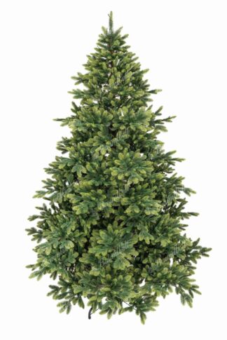 Künstlicher Weihnachtsbaum FULL 3D Sizilianische Tanne, Er hat ein breites und dichtes Erscheinungsbild, das Nadelwerk ist zweifarbig
