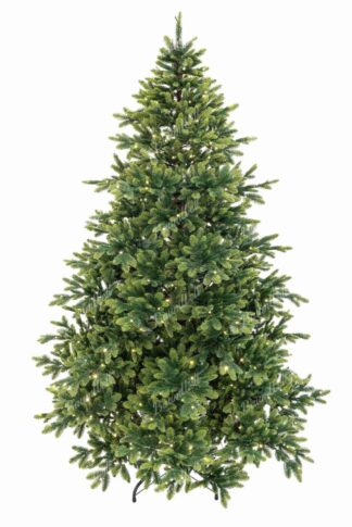 Künstlicher Weihnachtsbaum FULL 3D Sizilianische Tanne LED, Er überzeugt mit einem breiten, dichten Erscheinungsbild. Das realistische, zweifarbige 3D-Nadelwerk wirkt täuschend echt und verleiht dem Weihnachtsbaum eine besonders natürliche Optik
