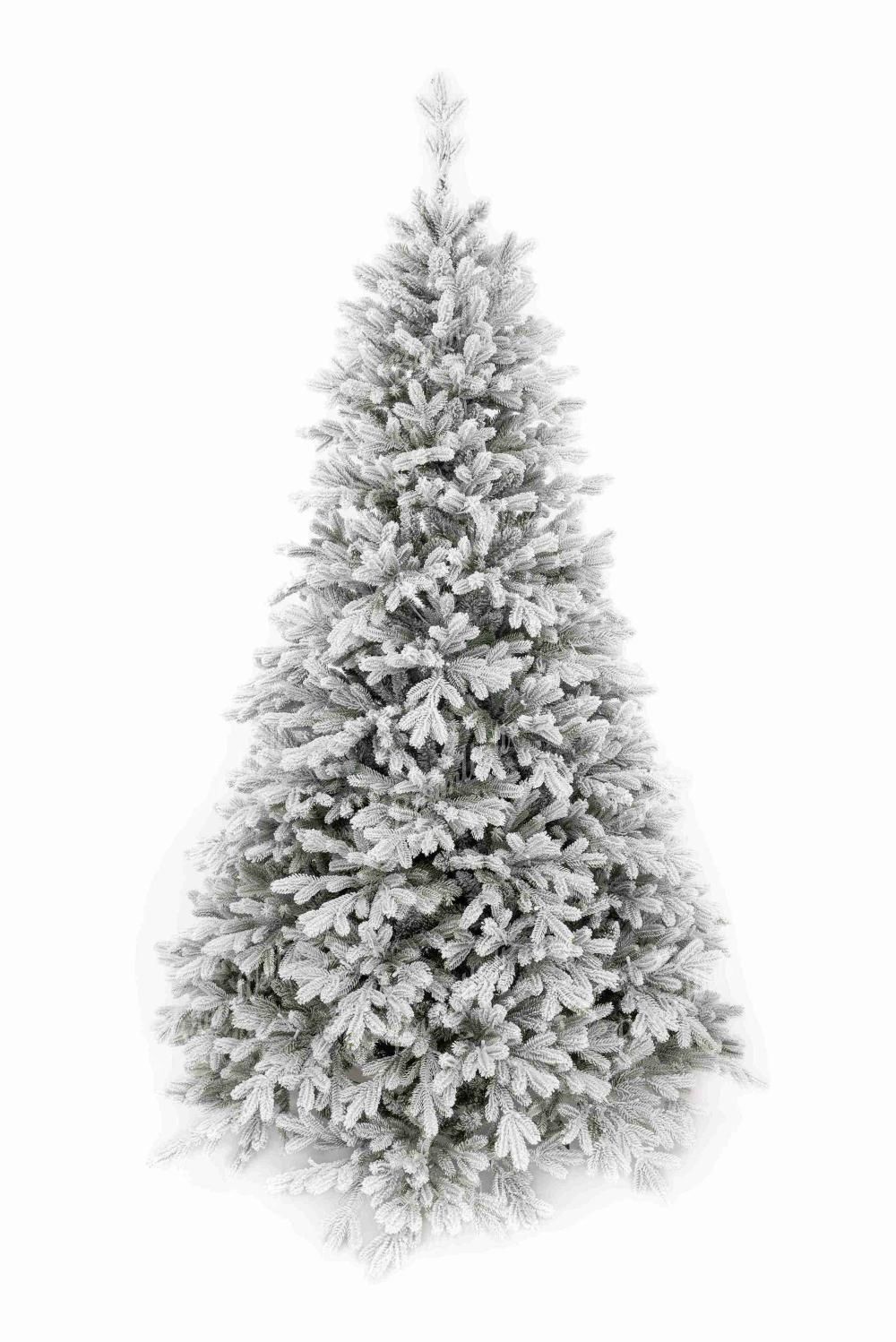Weihnachtsbaum 3D Lappländische Fichte er hat ein breites Erscheinungsbild und dicht beschneite Zweige